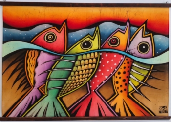 “CARDUME DE PEIXES” – EXTRA GRANDE